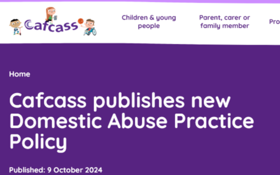 Cafcass new domestic abuse policy – an explainer