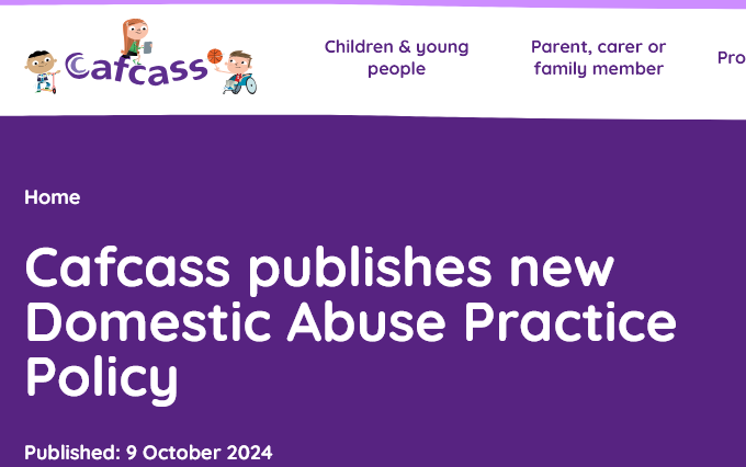 Cafcass new domestic abuse policy – an explainer