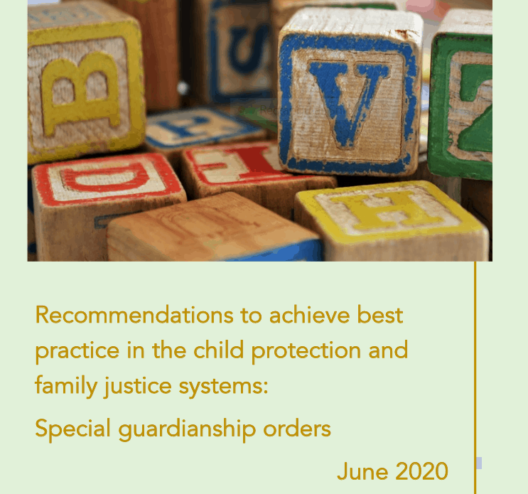News About Special Guardianship Orders The Transparency Project