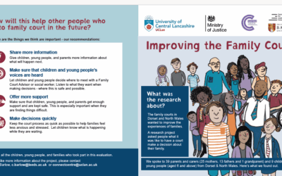 Children and parents speak up about the Pathfinder in private law – new research published