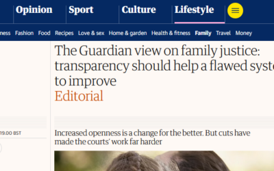 ‘Transparency should help a flawed system to improve’